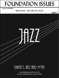 Foundation Issues Jazz Ensemble sheet music cover Thumbnail